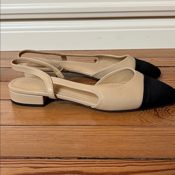 SLINGBACKS Goatskin & Grosgrain Shoes - Womens - Picture 4 of 12